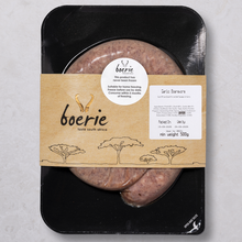 Load image into Gallery viewer, Boerie garlic boerewors 
