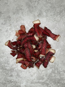 Biltong - sliced